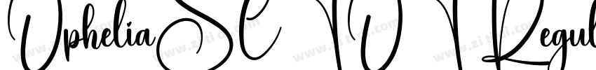 OpheliaSCTOT Regular字体转换